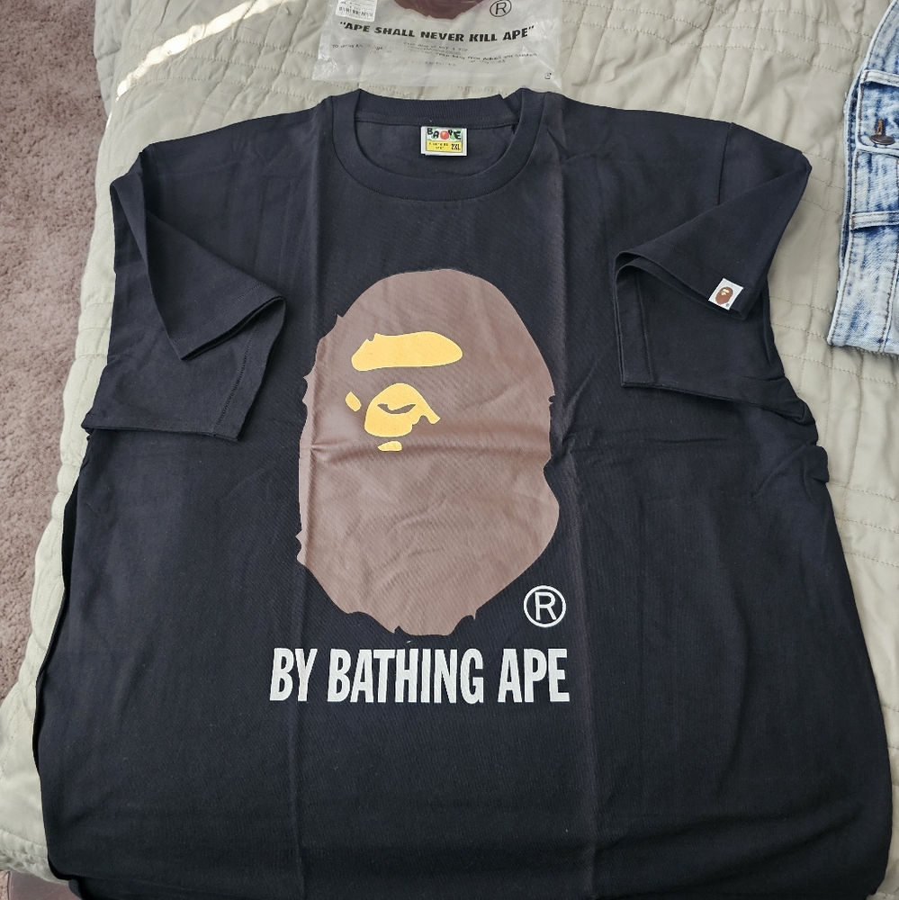 A BATHING APE BIG HEAD TEE NEW SIZE 2X